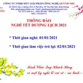 Thong Bao Nghi Tet Duong Lich