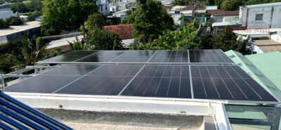 Hệ thống điện mặt trời Solis 12.5kWp áp mái bàn giao hoàn tất.