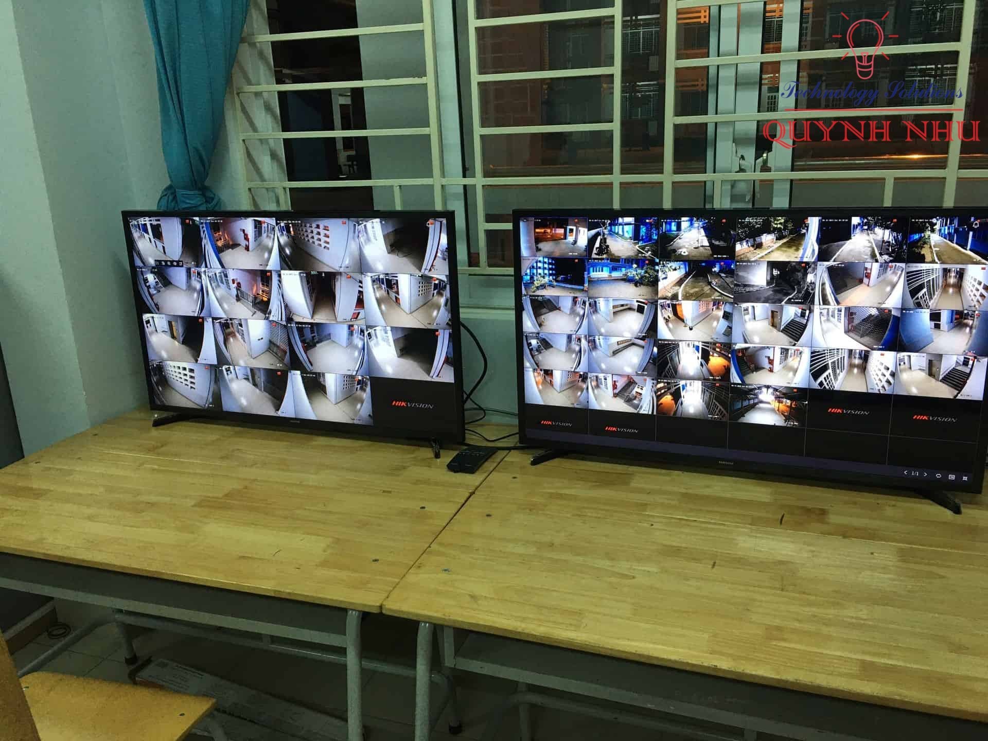 Tổng thể khu vực lắp đặt hệ thống camera an ninh giám sát.
