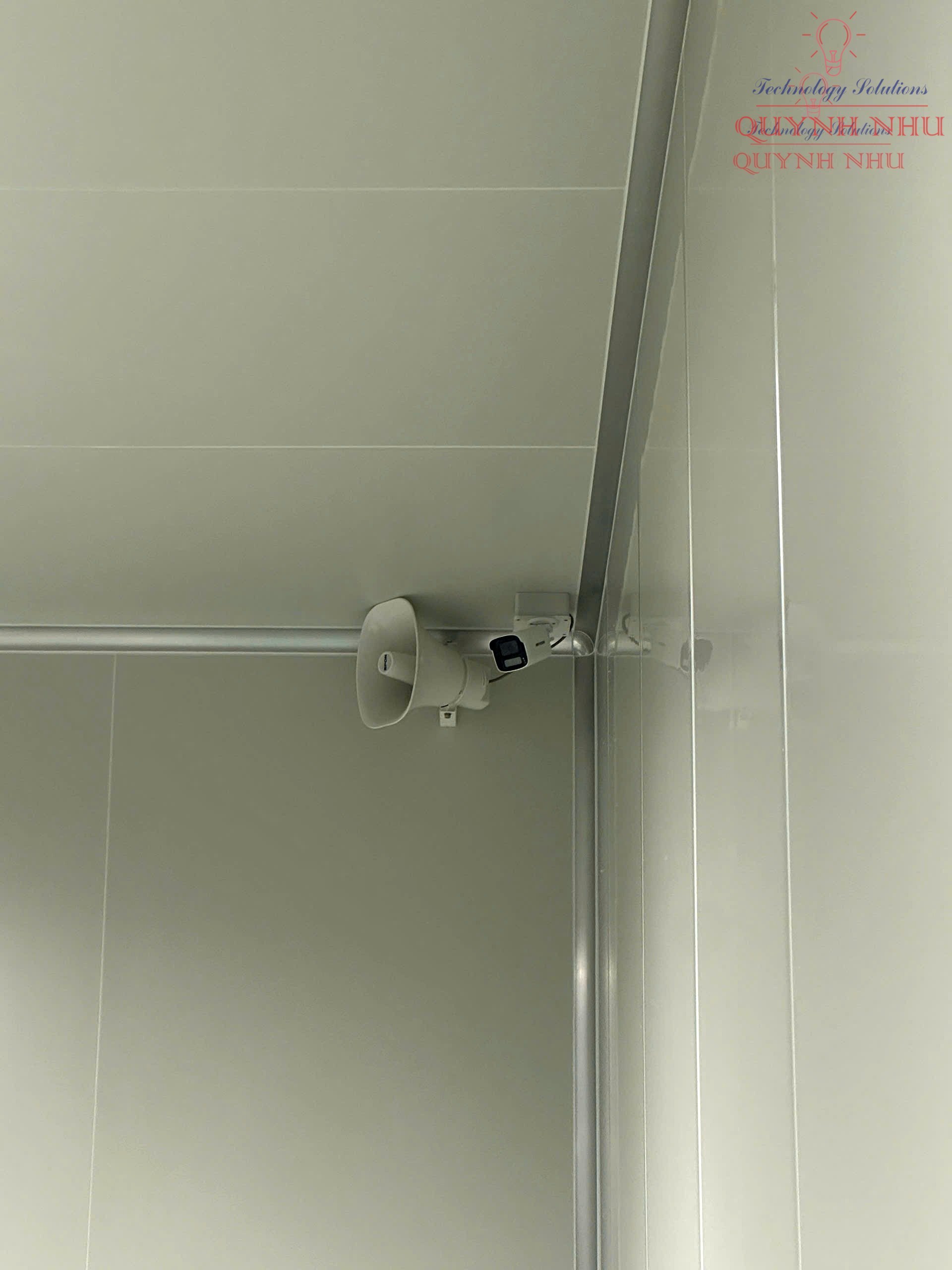 Tổng thể khu vực lắp đặt hệ thống camera an ninh giám sát.